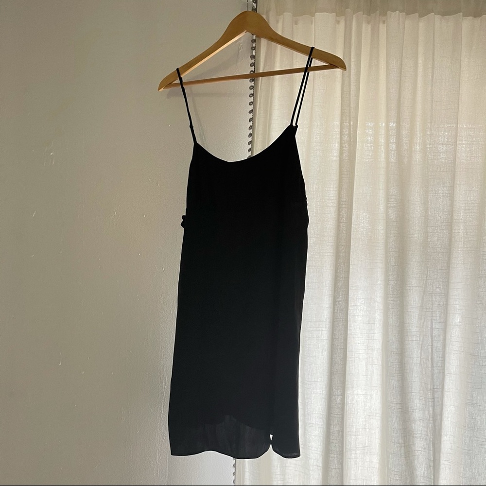 Black free people mini dress